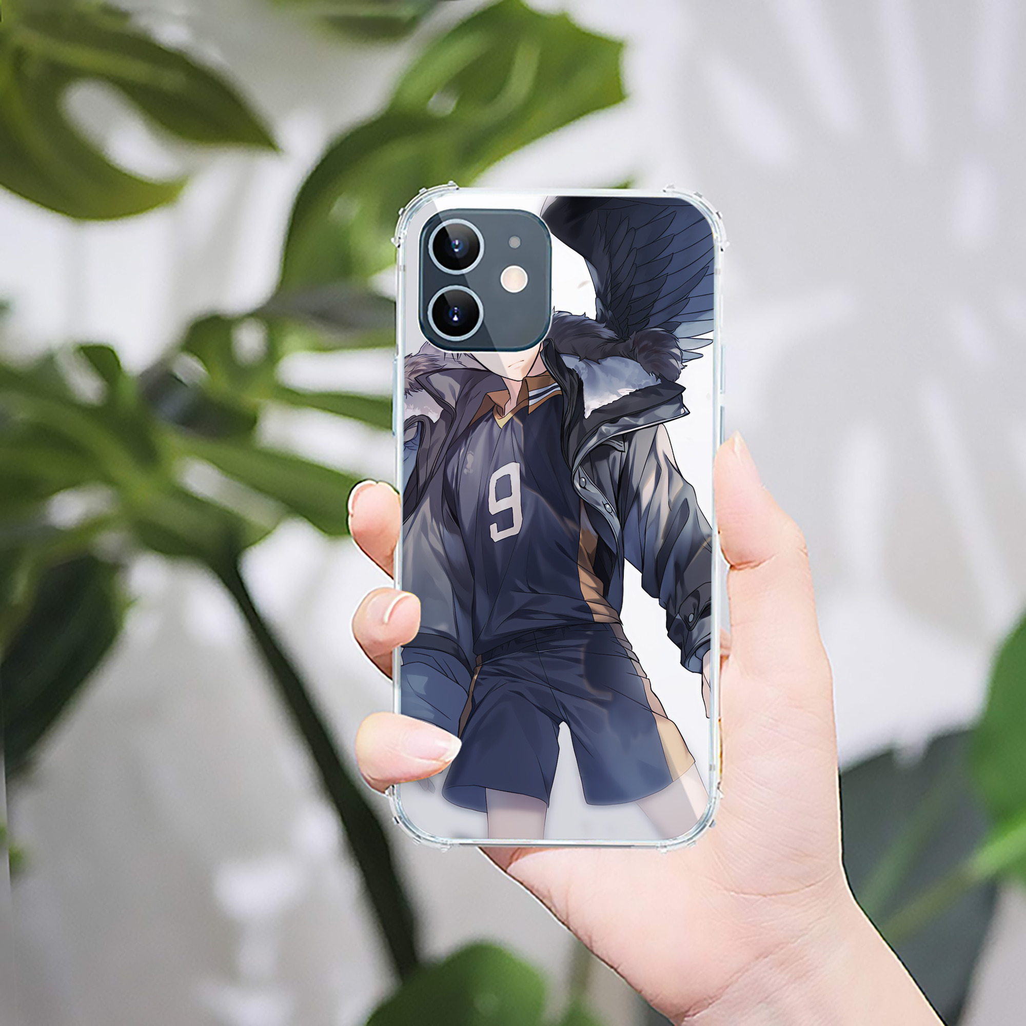 （画像用） ハイキュー!! Haikyu!! 【iPhone 12シリーズ対応】透明スマホケース（クリアソフトケース）